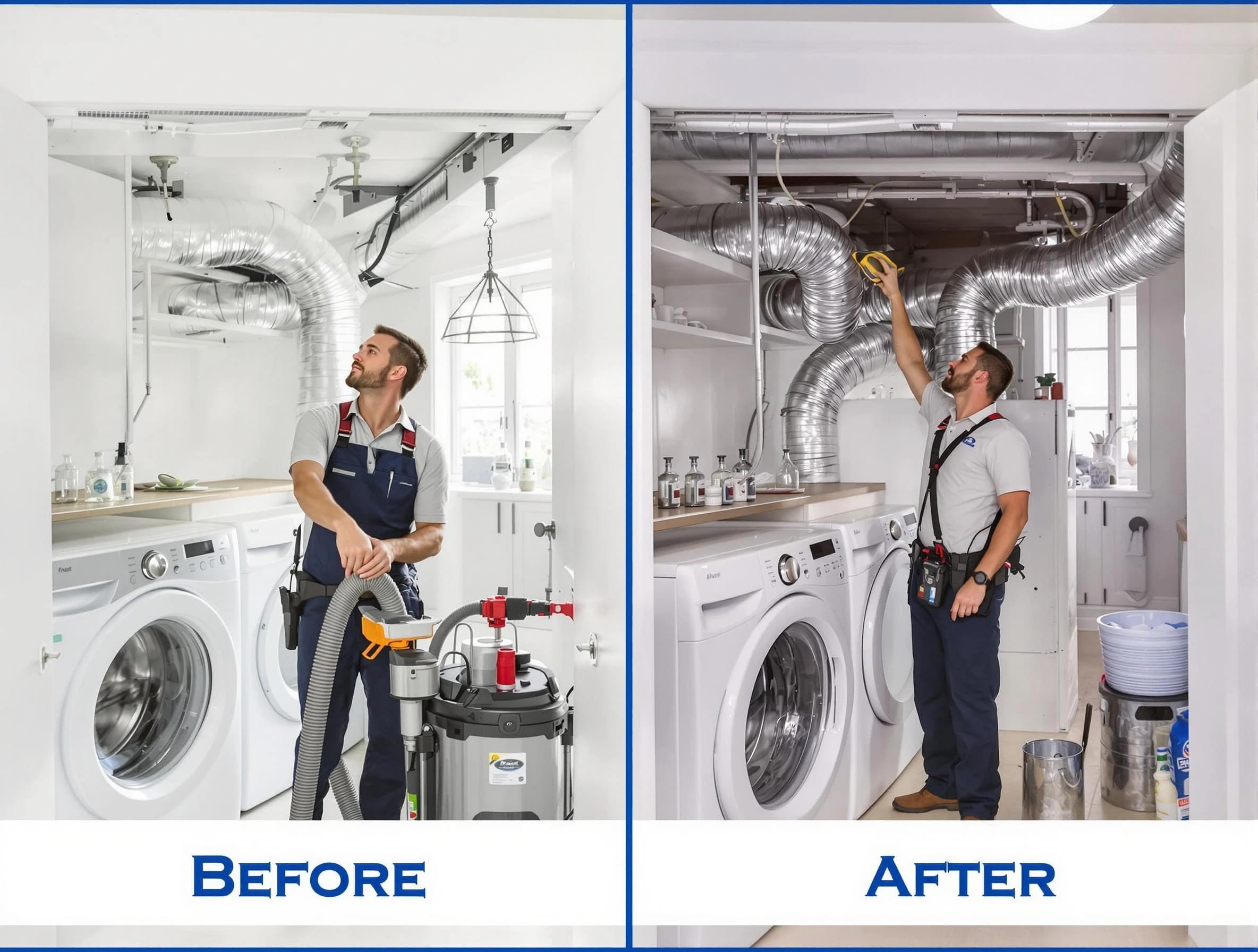 Expert gas dryer vent cleaning by Beaver Falls Dryer Vent Cleaning in Beaver Falls