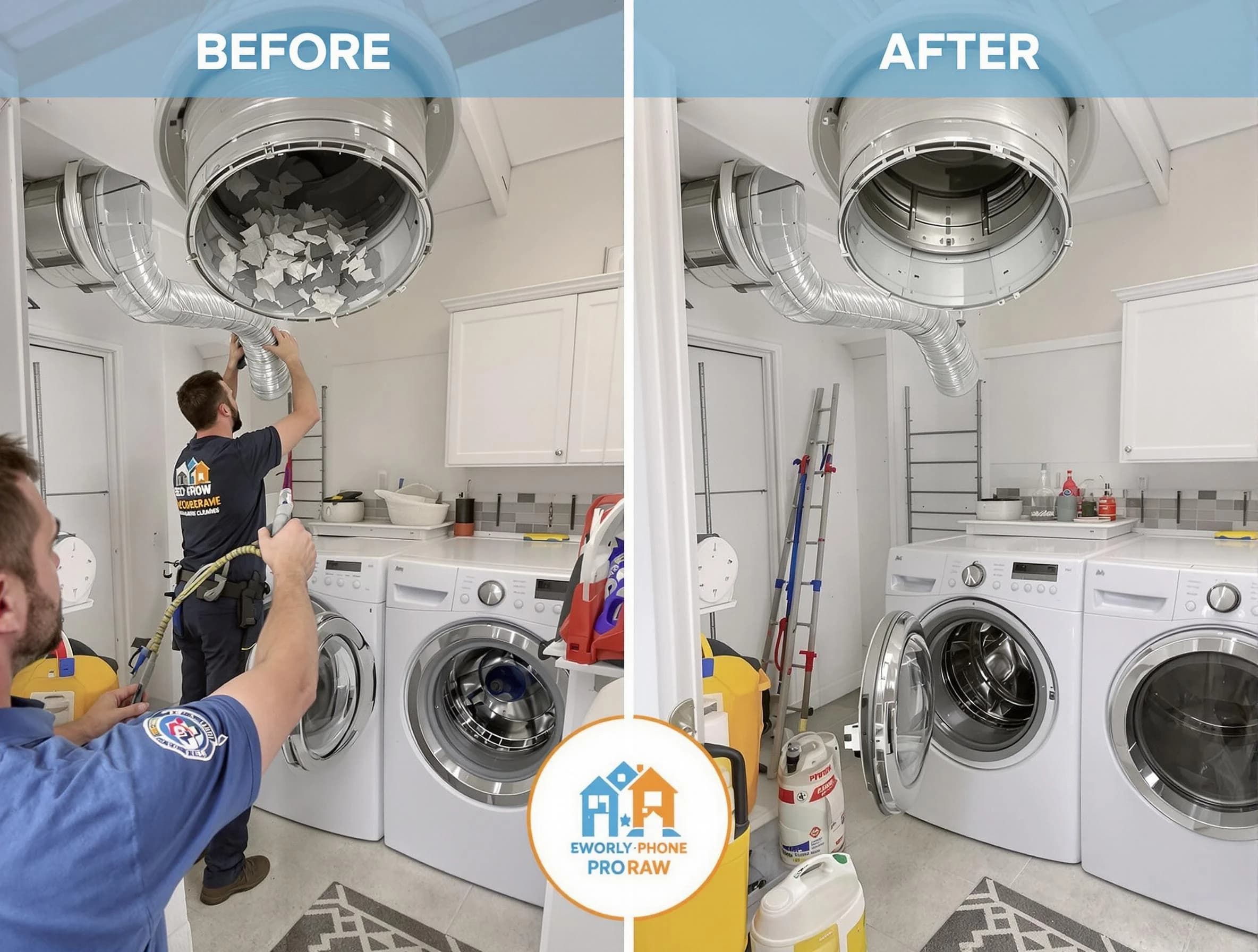 Residential dryer vent cleaning by Beaver Falls Dryer Vent Cleaning in Beaver Falls