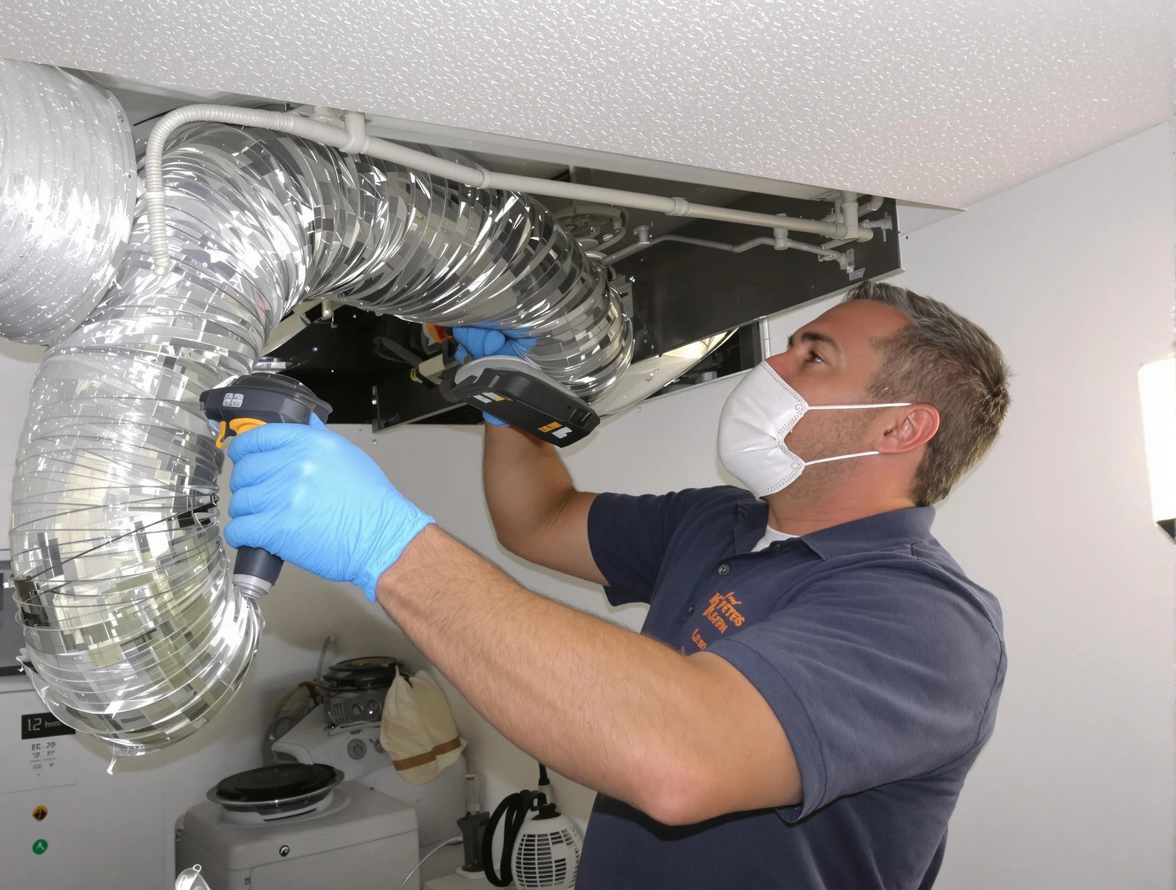 Beaver Falls Dryer Vent Cleaning professional performing thorough residential dryer vent cleaning in Beaver Falls