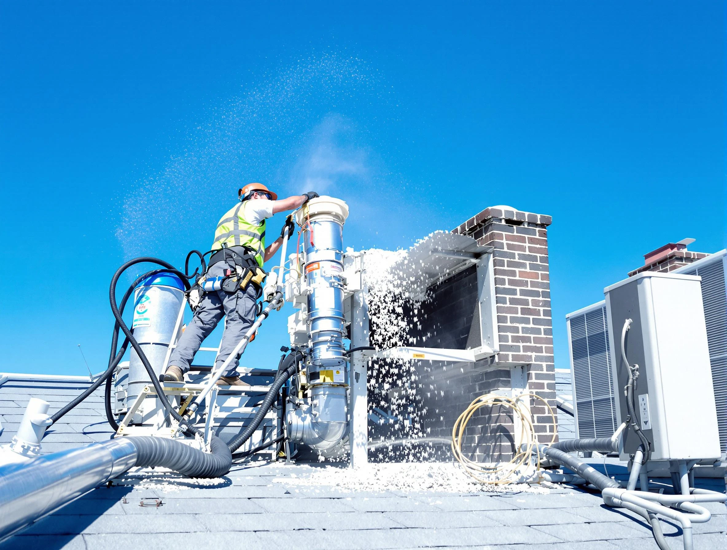 Expert roof dryer vent cleaning by Beaver Falls Dryer Vent Cleaning in Beaver Falls