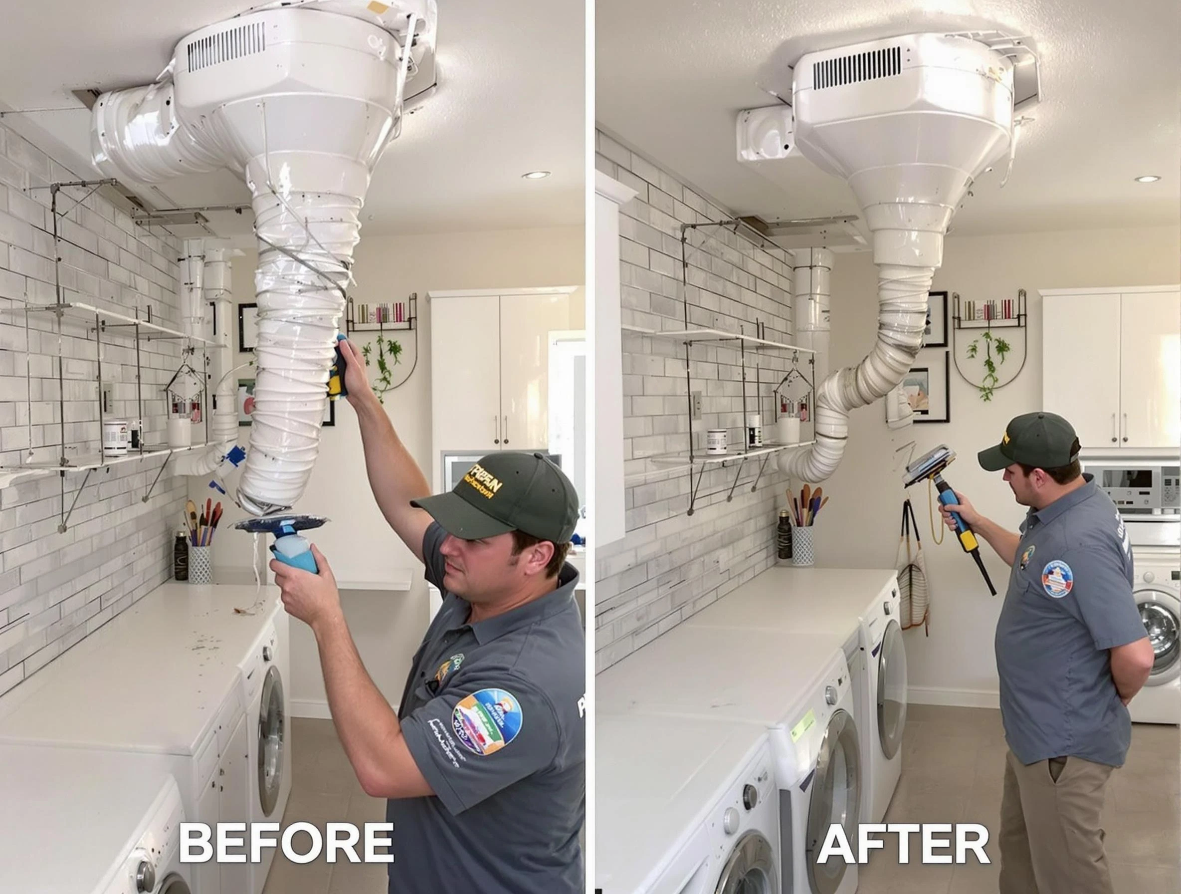 Professional dryer exhaust vent cleaning by Beaver Falls Dryer Vent Cleaning in Beaver Falls