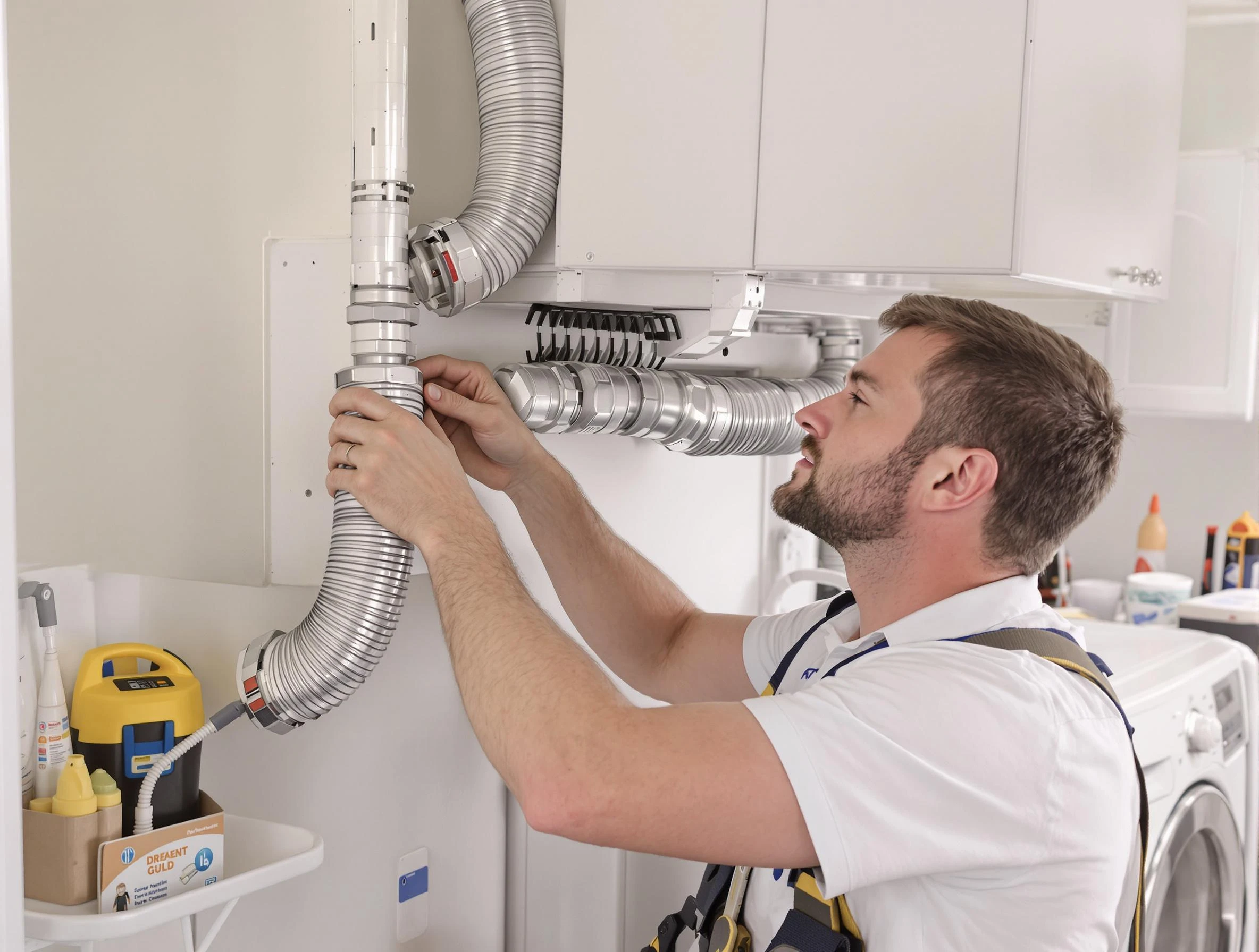 Professional dryer vent repair and installation by Beaver Falls Dryer Vent Cleaning in Beaver Falls