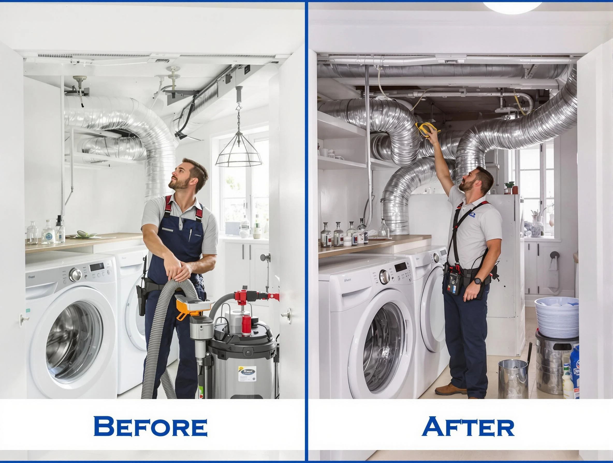 Expert gas dryer vent cleaning by Beaver Falls Dryer Vent Cleaning in Beaver Falls